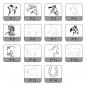 Preview: Stalltafel  schwarz ( 2 Wahl)