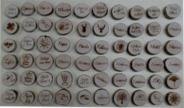 Preview: Holzmagnete