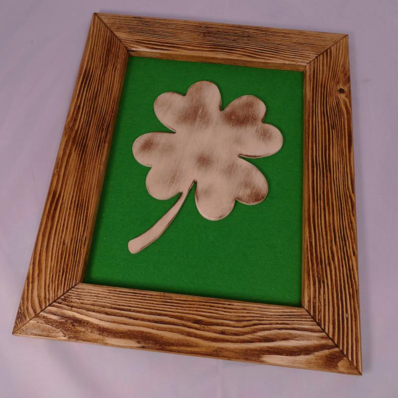 Altholz-Bilderrahmen mit Naturmotiven